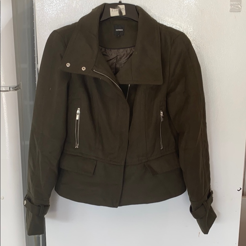 Like new peacock coat